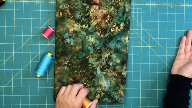 Thread Matching - Contrast Batik